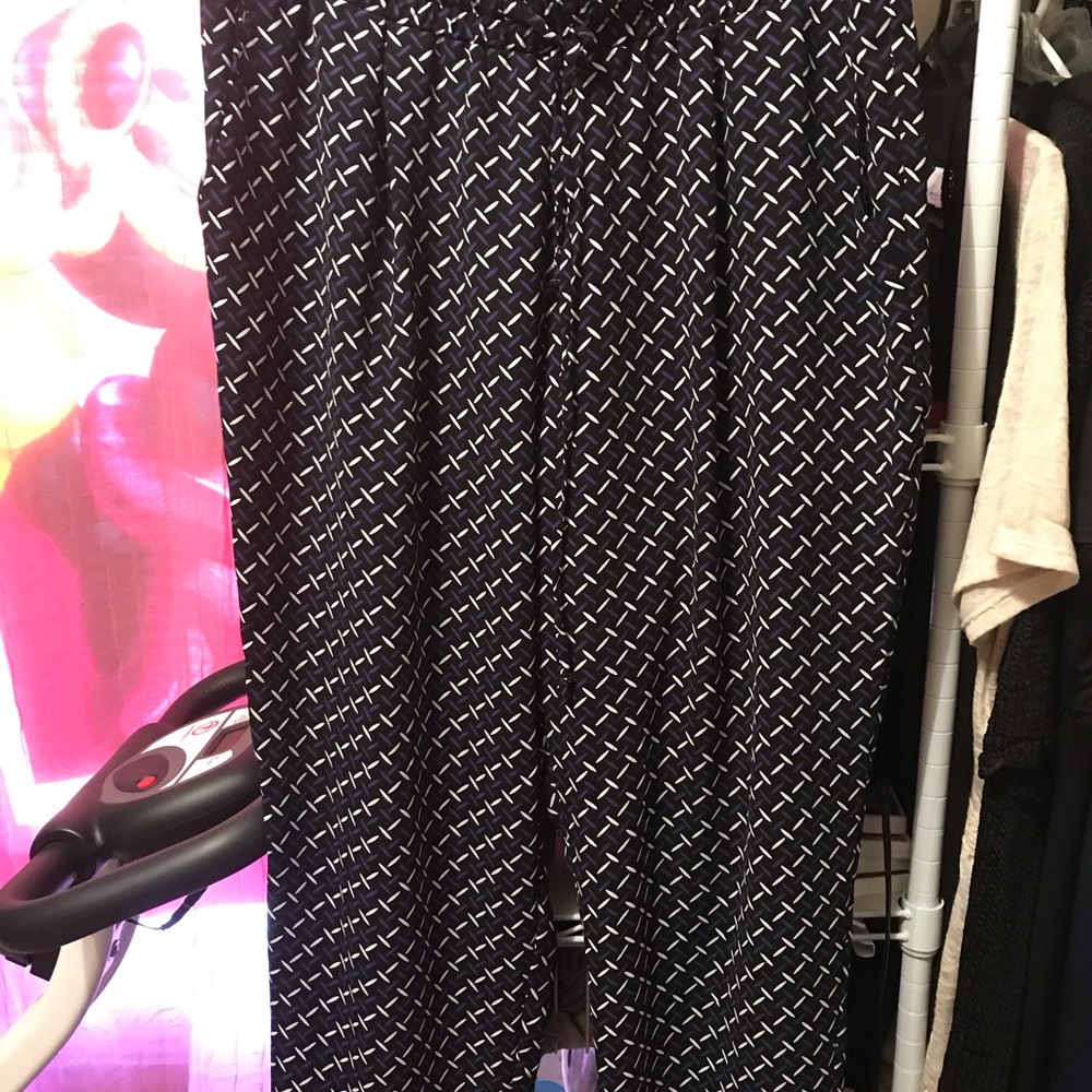 Women’s Roy and Rachel pants black purple white XL